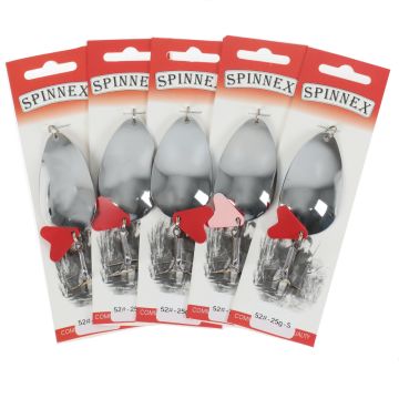 Блесна колеб. "SPINNEX", 25 гр, арт. 52#-25G-S